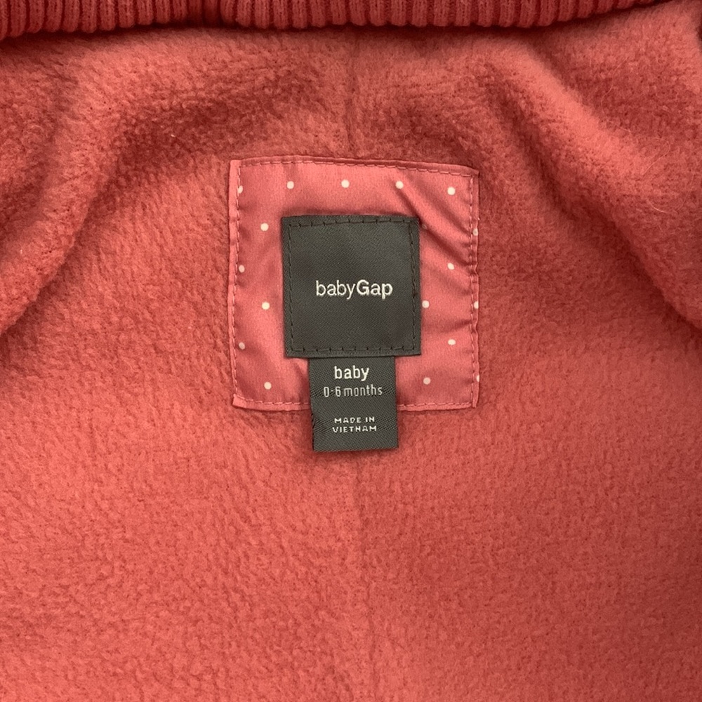 Baby Gap Snowsuit - Fleece Lined - Picture 3 of 6